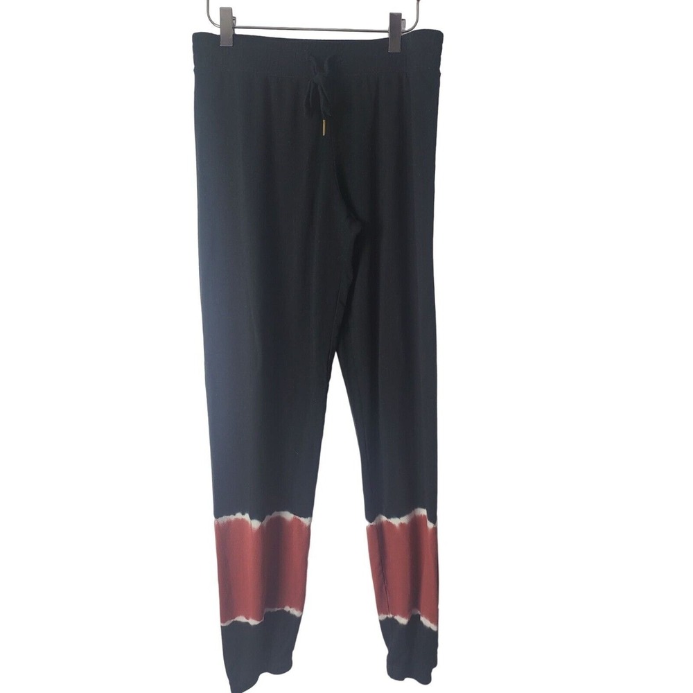 PJ Salvage Pajama Pants S‎ Womens Black Pull On Mid Rise Sleepwear Bottoms